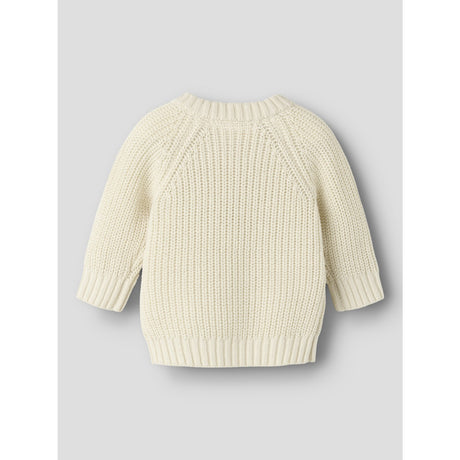 Lil'Atelier Turtledove Lovely Nbfemlen Emb Ls Knit Lil
