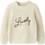 Lil'Atelier Turtledove Lovely Nmfemlen Emb Knit Lil