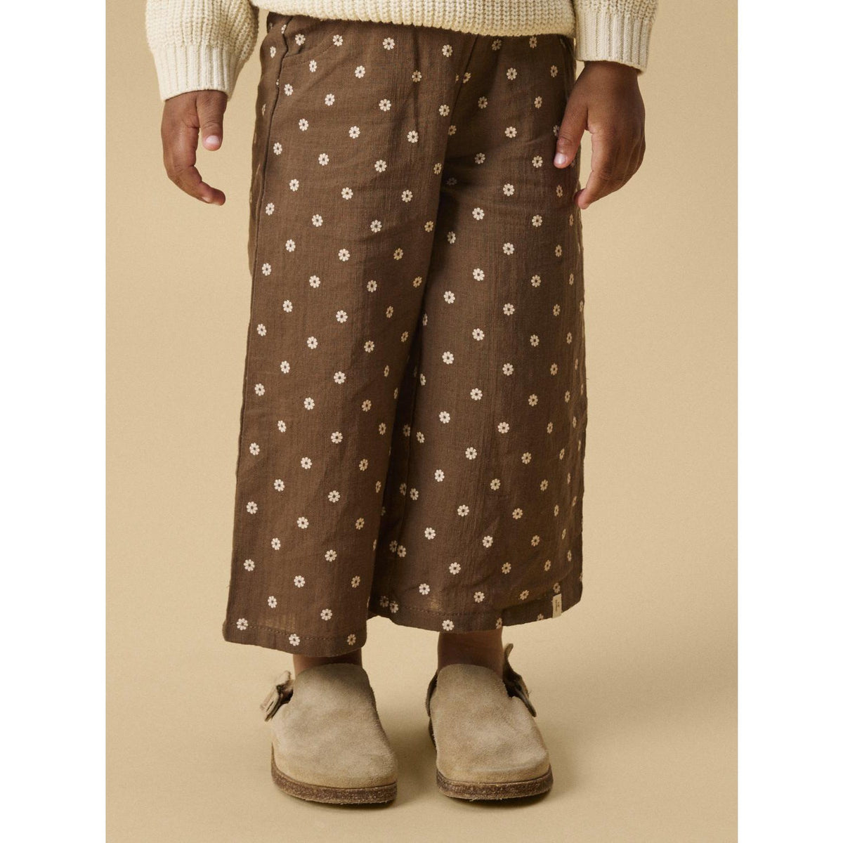 Lil'Atelier Teak Nmfhulla Wide Pants Lil