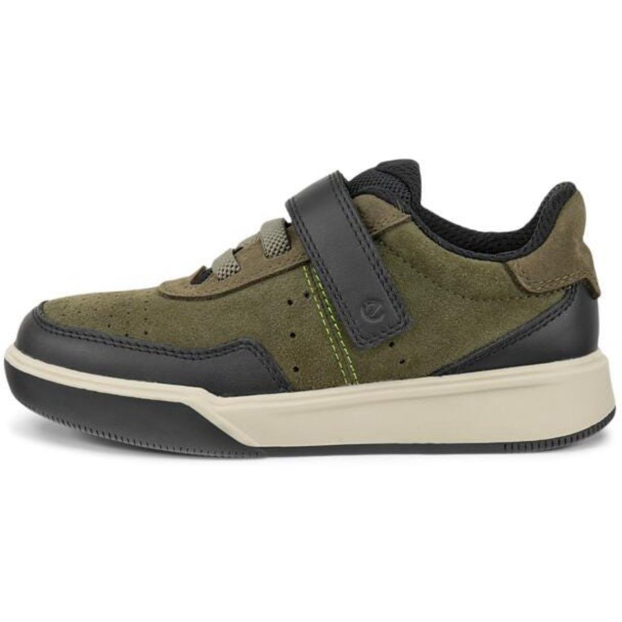 Ecco Black/Tarmac Street Court K Leather
