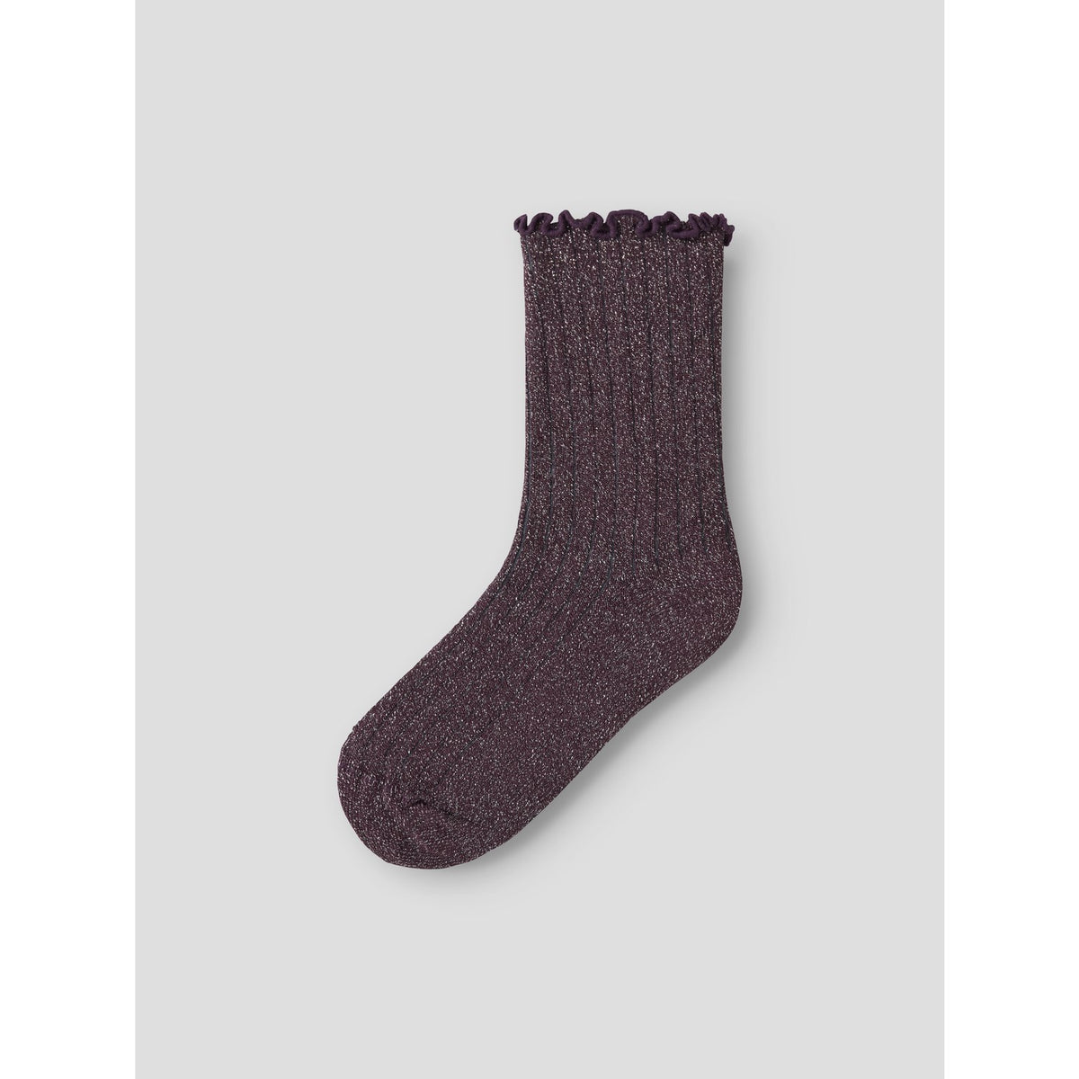 Name It Catawba Grape Lavender Fog + Birch Nmfrosie 3-Pack Socks