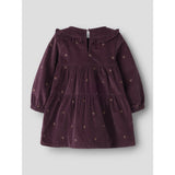 Name It Catawba Grape Glitter Bow Nmflaura Cord Glitter Dress 4510-Yt