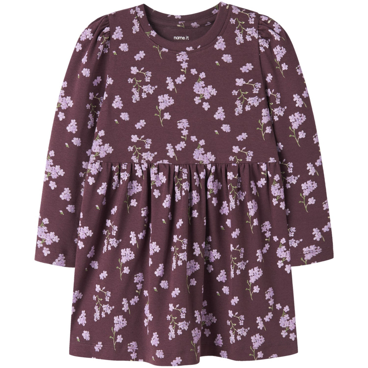 Name It Catawba Grape Nmfraffi Ls Xsl Dress