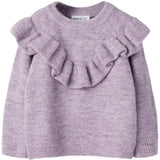 Name It Mauve Shadows Nmfsyla Ls Knit