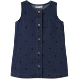 Name It Dark Blue Denim Nmfclara Sl Dnm Dress 4780-Qk