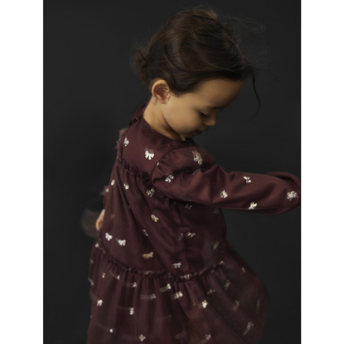 Name It Catawba Grape Nmframni Ls Dress