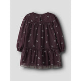 Name It Catawba Grape Nmframni Ls Dress