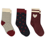 Mp Danmark Karanda Red Maja Socks 3-Pack