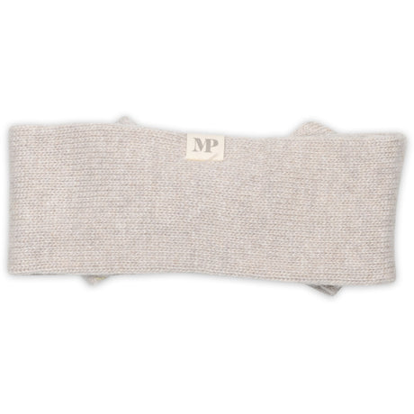 Mp Danmark Beige Melange Helsinki Headband Bow
