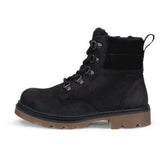 Ecco Black Grainer K Lace Up Boot