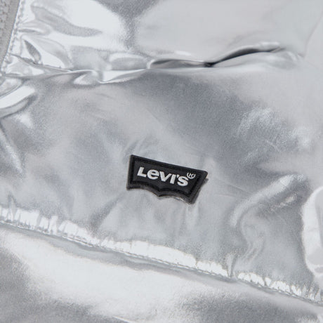 Levi's Silver Metallic Core Batwing Puffer