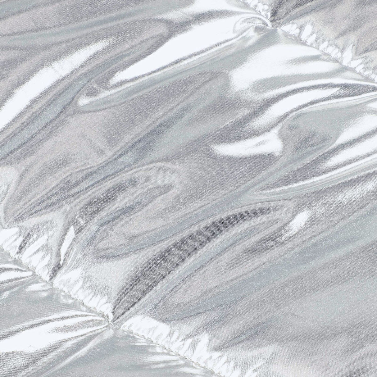 Levi's Silver Metallic Core Batwing Puffer