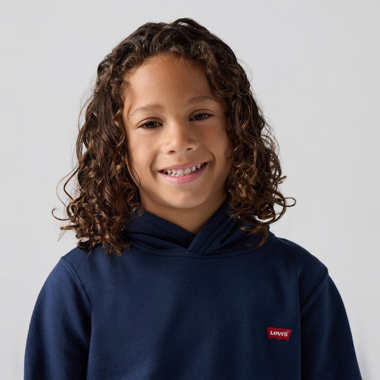 Levi's BLUE Mini Batwing Pullover Hoodie