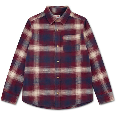 Levi's Tawny Port Shadow Plaid Shirt