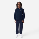 LACOSTE Marine Core Fleece Pullover Hoodi