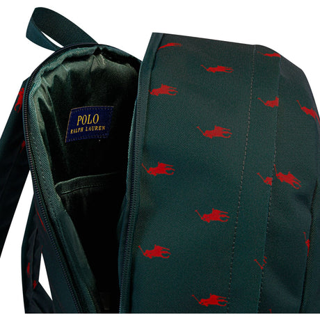 Polo Ralph Lauren College Green Polo Pony Backpack