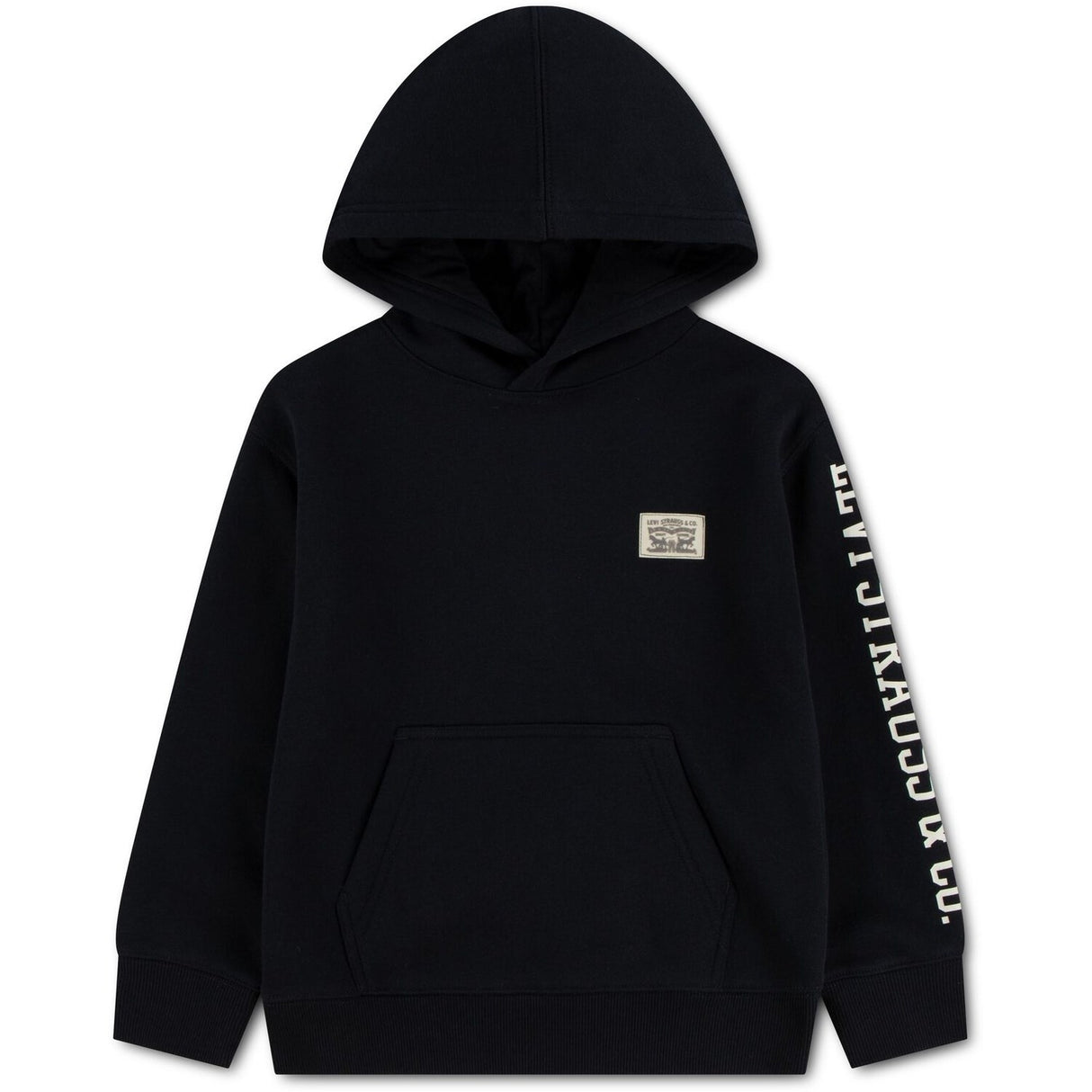 Levi's Jet Black Sleeve Hit Hoodie