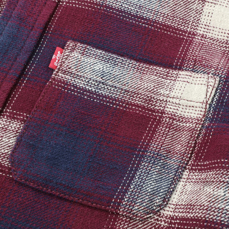 Levi's Tawny Port Shadow Plaid Shirt