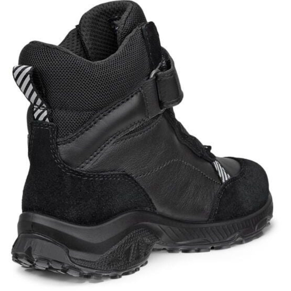 Ecco Black Receptor Xp K Velcro Boot