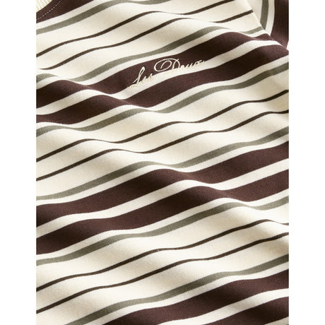 Les Deux Kids Eggnog White Stripe Ls T-Shirt Kids