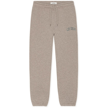 Les Deux Kids Dark Sand Melange College Sweatpants Kids