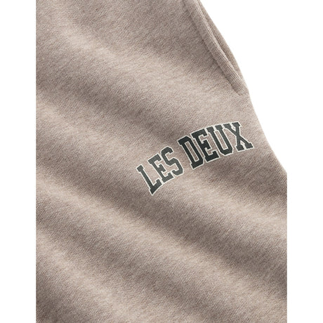 Les Deux Kids Dark Sand Melange College Sweatpants Kids