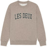Les Deux Kids Dark Sand Melange College Sweatshirt Kids