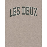 Les Deux Kids Dark Sand Melange College Sweatshirt Kids