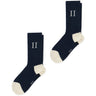 Les Deux Kids Dark Navy Core Socks 2-Pack Kids