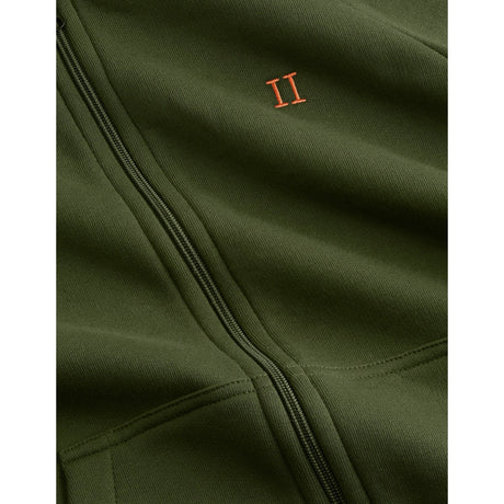 Les Deux Kids Rifle Green Core Contrast Zipper Hoodie Kids