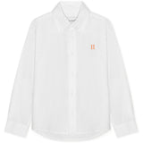 Les Deux Kids White Core Contrast Oxford Shirt Kids
