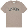 Les Deux Kids Dark Sand Melange College T-Shirt Kids