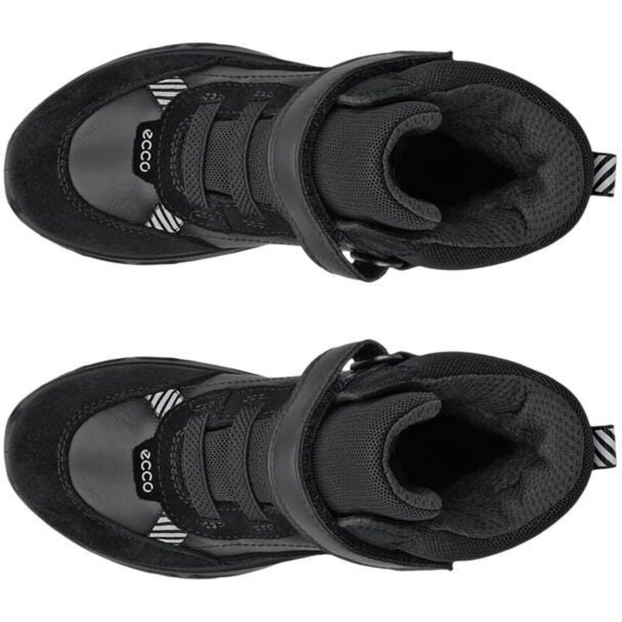 Ecco Black Receptor Xp K Velcro Boot