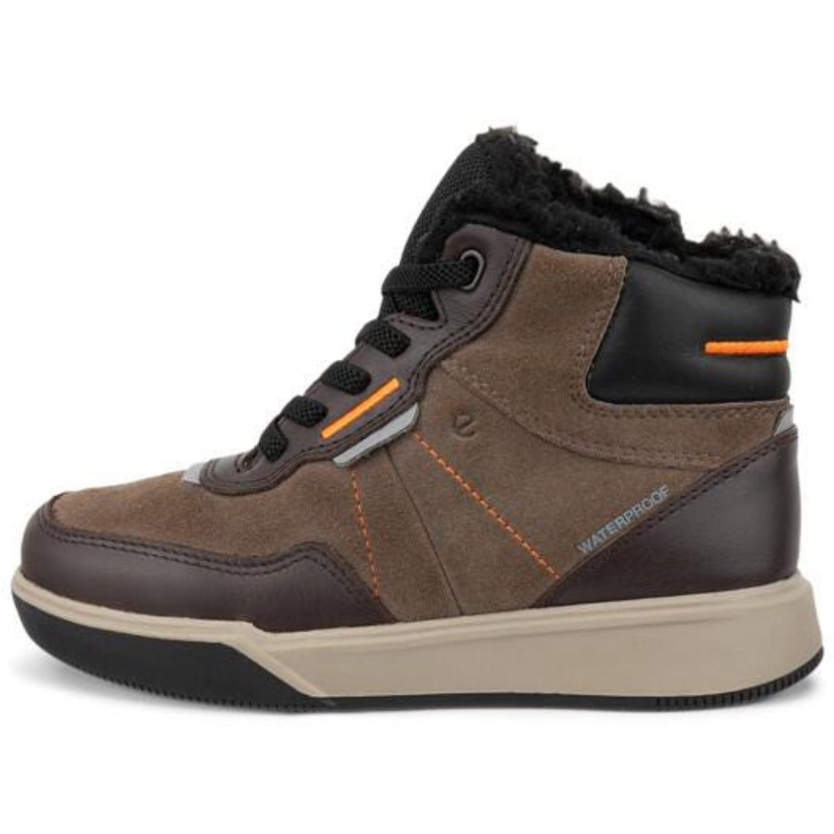 Ecco Mocha/Marron/Black Street Court K Sporty