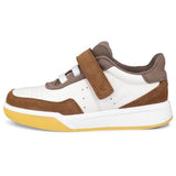 Ecco Camel/White/Marron Street Court K Leather
