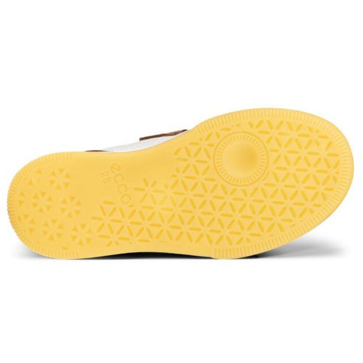 Ecco Camel/White/Marron Street Court K Leather