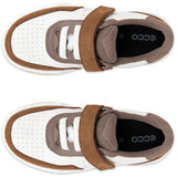 Ecco Camel/White/Marron Street Court K Leather