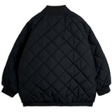 Mini Rodini Black Ritzratz Patch Quilted Puffer