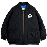 Mini Rodini Black Ritzratz Patch Quilted Puffer