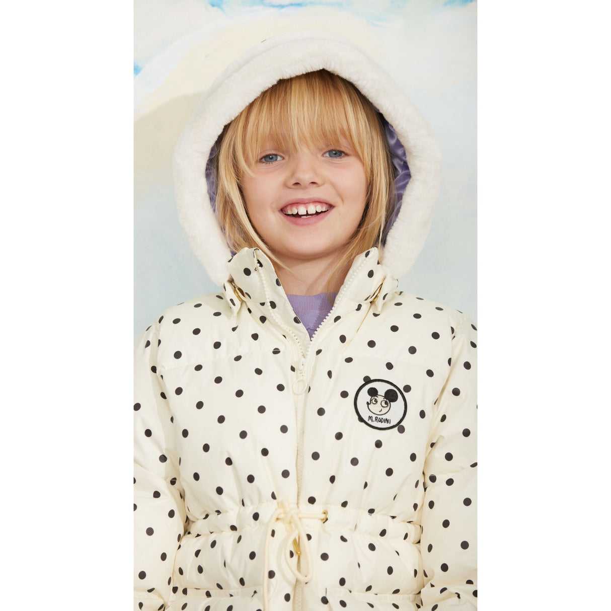 Mini Rodini Off-White Ritzratz Patch Heavy Puffer