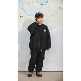 Mini Rodini Black Ritzratz Patch Quilted Puffer