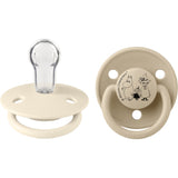 Bibs Ivory / Vanilla X Moomins Pacifier De Lux Little My 2-Pack Silicone