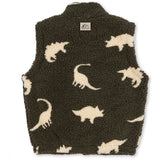 Konges Sløjd Dino Silhouette Jody Teddy Vest Grs