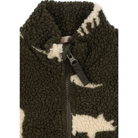 Konges Sløjd Dino Silhouette Jody Teddy Vest Grs