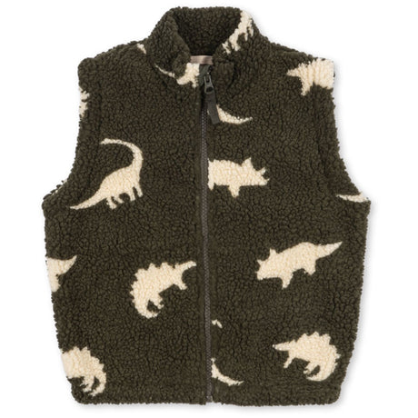 Konges Sløjd Dino Silhouette Jody Teddy Vest Grs