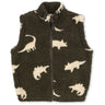 Konges Sløjd Dino Silhouette Jody Teddy Vest Grs