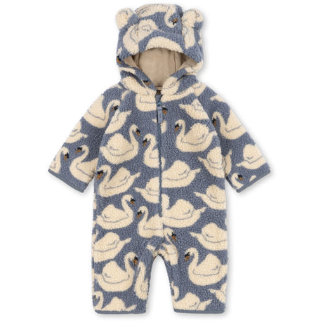 Konges Sløjd Swan Jody Teddy Onesie Grs