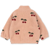 Konges Sløjd Ma Grande Cerise Blush Jody Teddy Jacket Grs