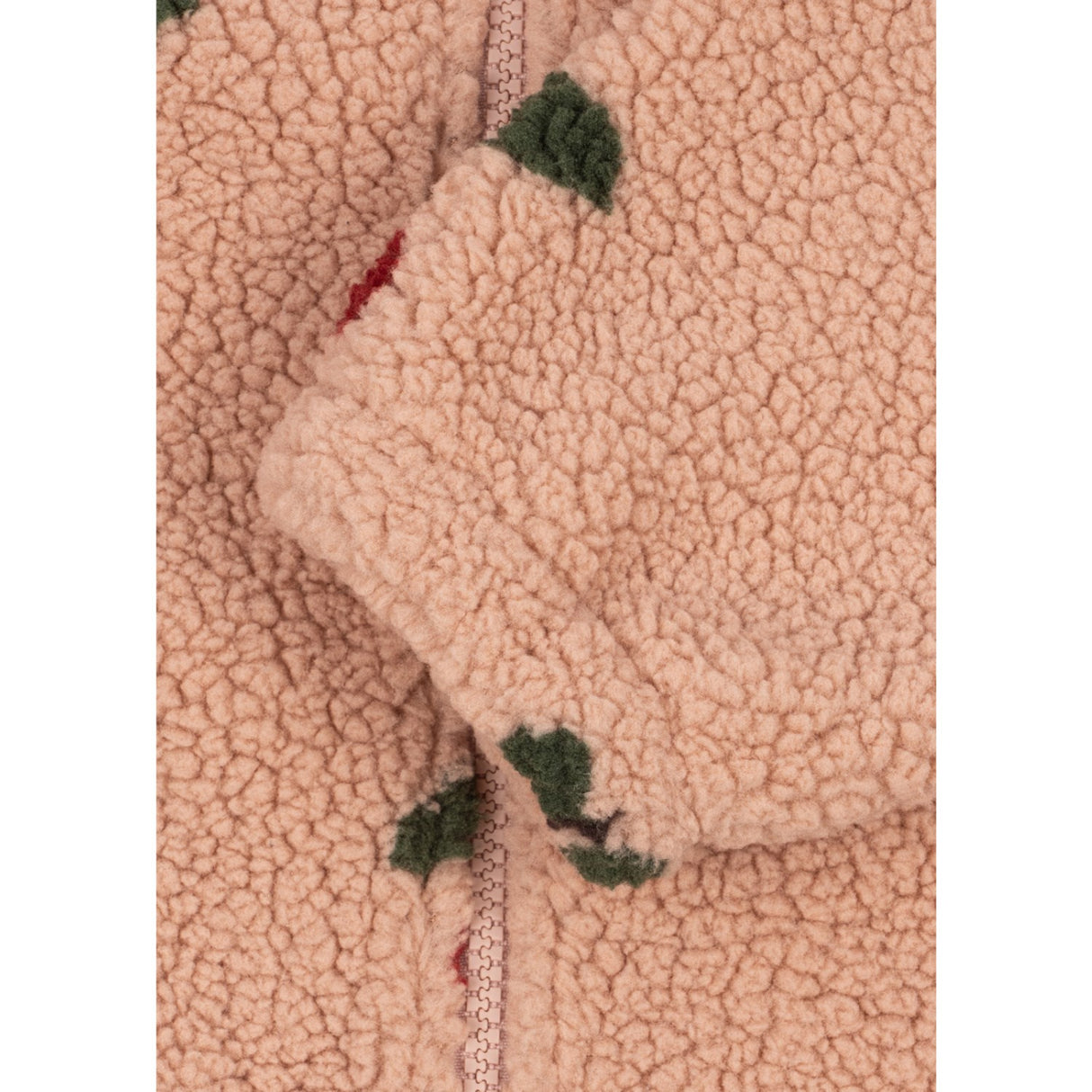 Konges Sløjd Ma Grande Cerise Blush Jody Teddy Jacket Grs