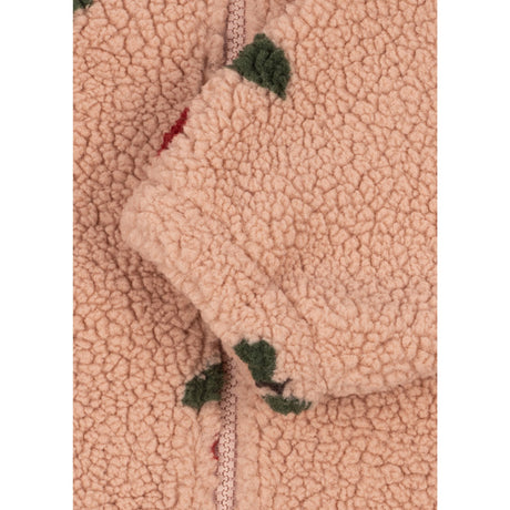 Konges Sløjd Ma Grande Cerise Blush Jody Teddy Jacket Grs
